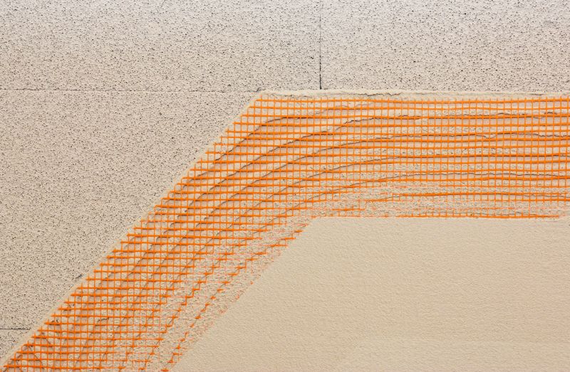 Acrylic Stucco Installation detail