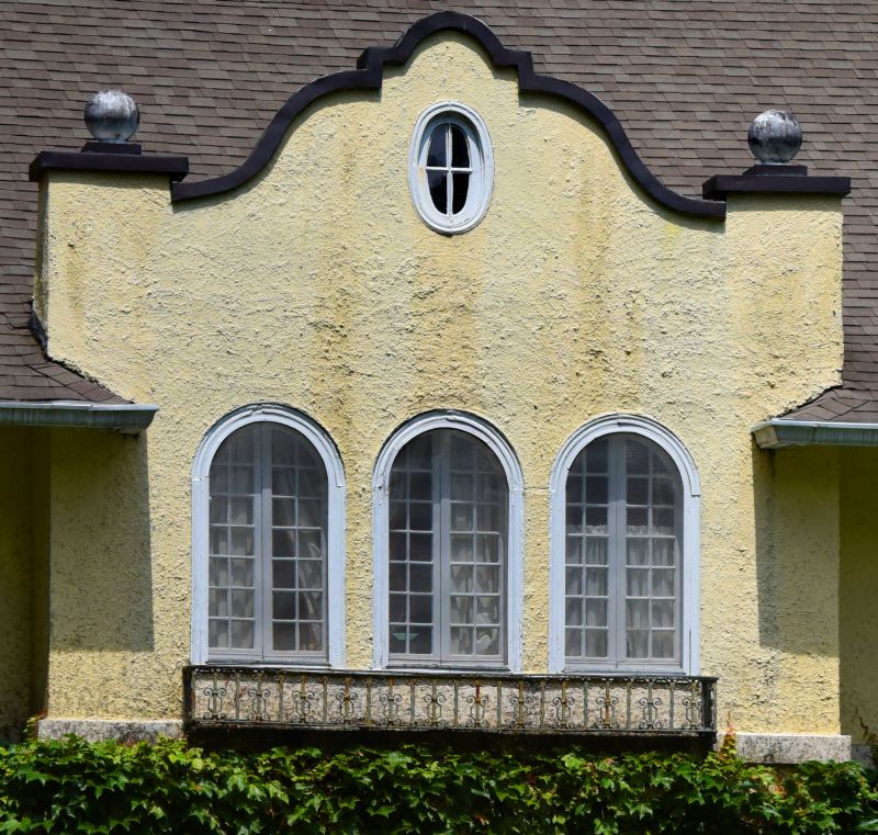 Stucco on Residential Building
