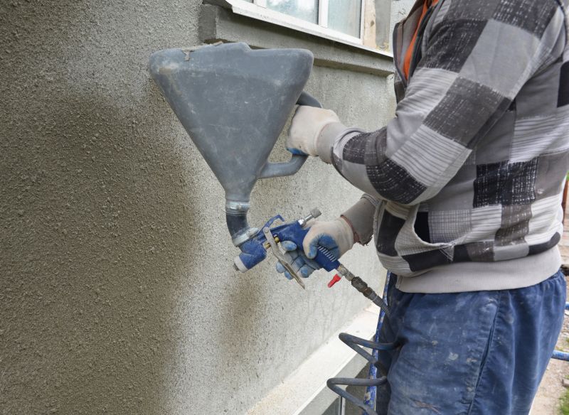 Applying Stucco Layer